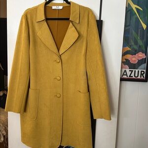 Magaschoni Golden Button-Up Jacket